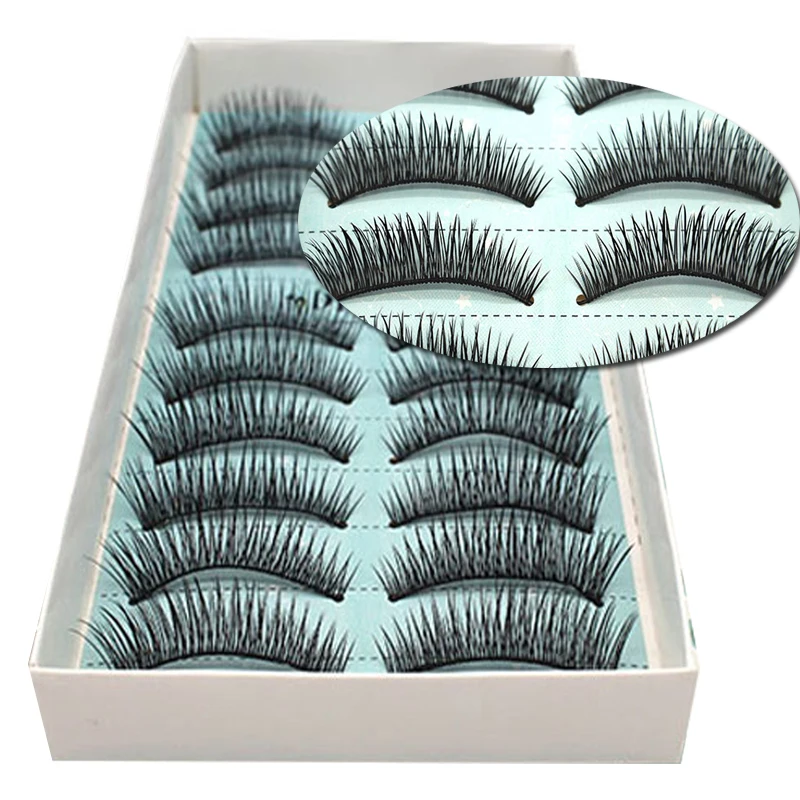 

50-300Pair False Mink Eyelashes Natural Thick Long Fake Lashes Handmade Soft Eyelashes Makeup Eyelashes Extension Tool Wholesale