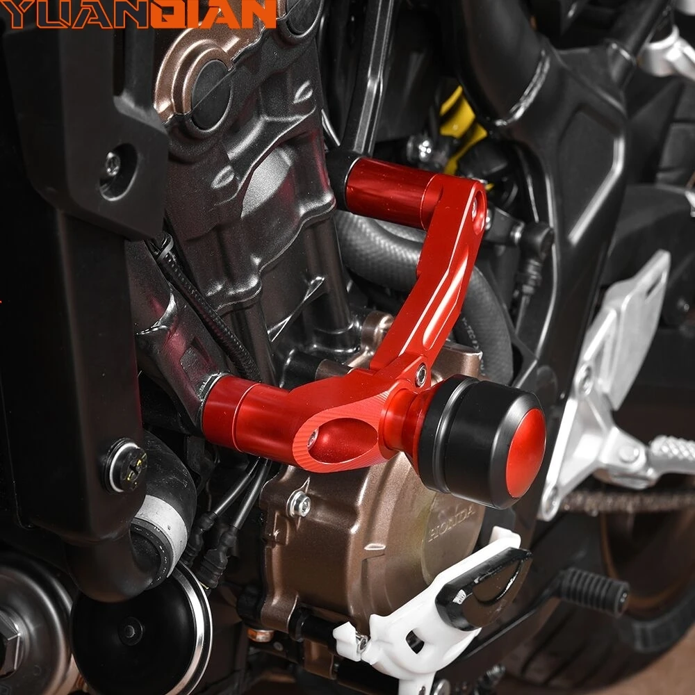 

For Honda CB650R Neo Sports Cafe Radiator Guard Motorcycle Frame Crash Pads Engine Case Sliders Protector CB 650R CB 650 R 19-20