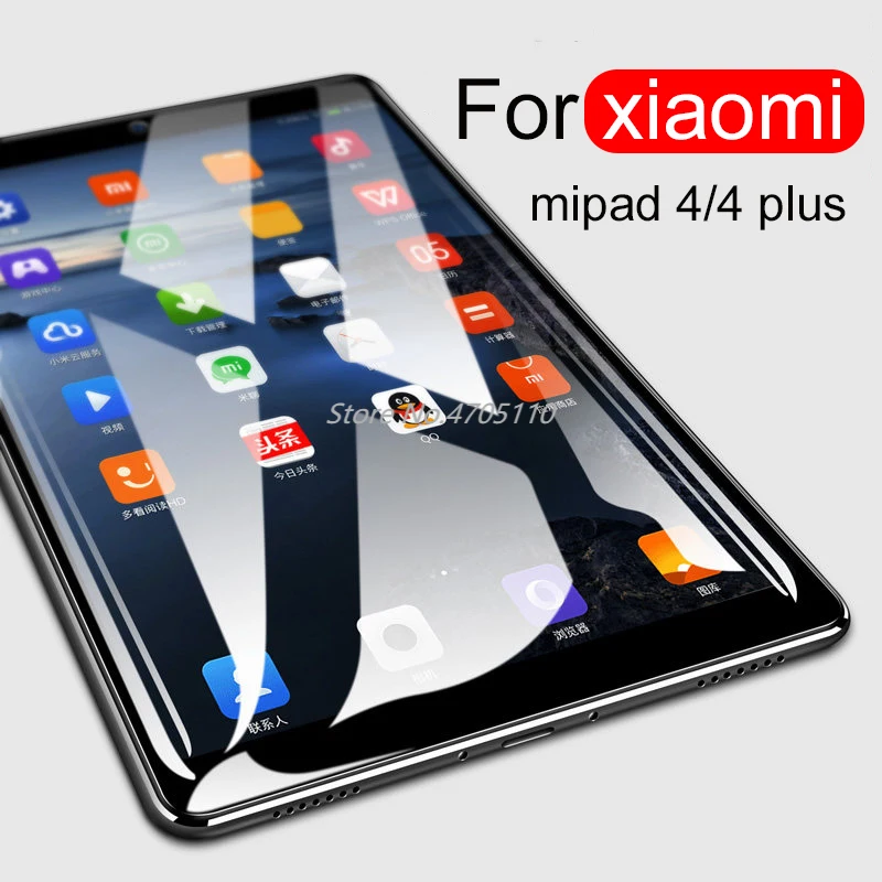 9H закаленное стекло для Xiaomi Mi Pad Mipad 4 Mipad4 Plus plus 8 0 дюймов 10 1 2018 защита экрана