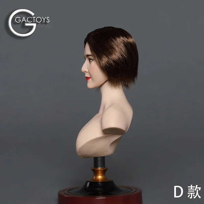 

NEW 1/6th GC041 Asian Girls Long-haired Beauty Head Sculpture Fit 12" Female Action Figure Body Dolls