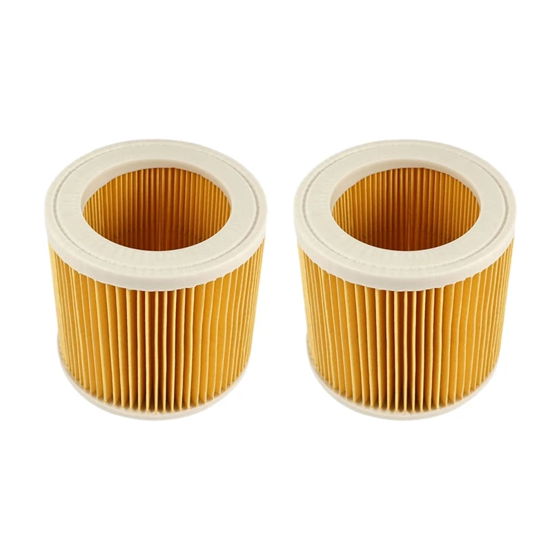 

2Pcs Replacement HEPA Filter for Karcher WD2.200 WD3.500 A2004 A2054 Wet & Dry Vacuum Cleaners Parts