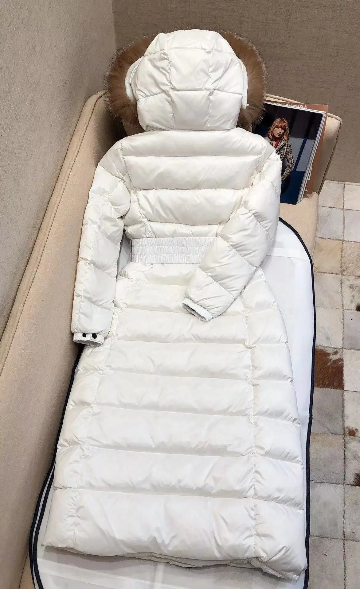 Зимняя новая модная пуховая куртка женское классическое пальто с толстым