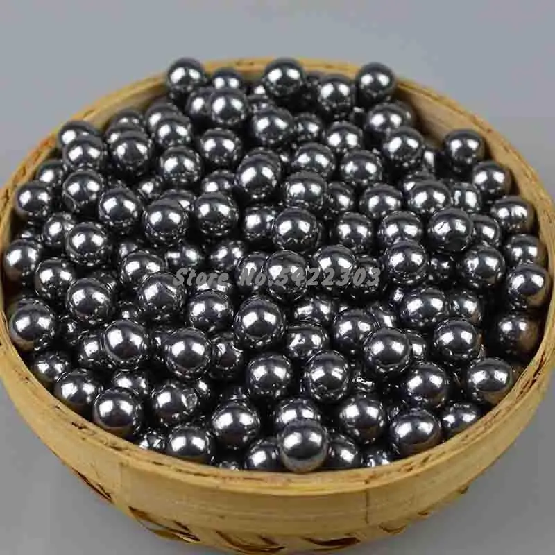60/100pcs 6mm 8mm 9mm 10mm Hunting Slingshot Balls Stainless Ammo Steel For Sling Shot Shooting | Спорт и развлечения