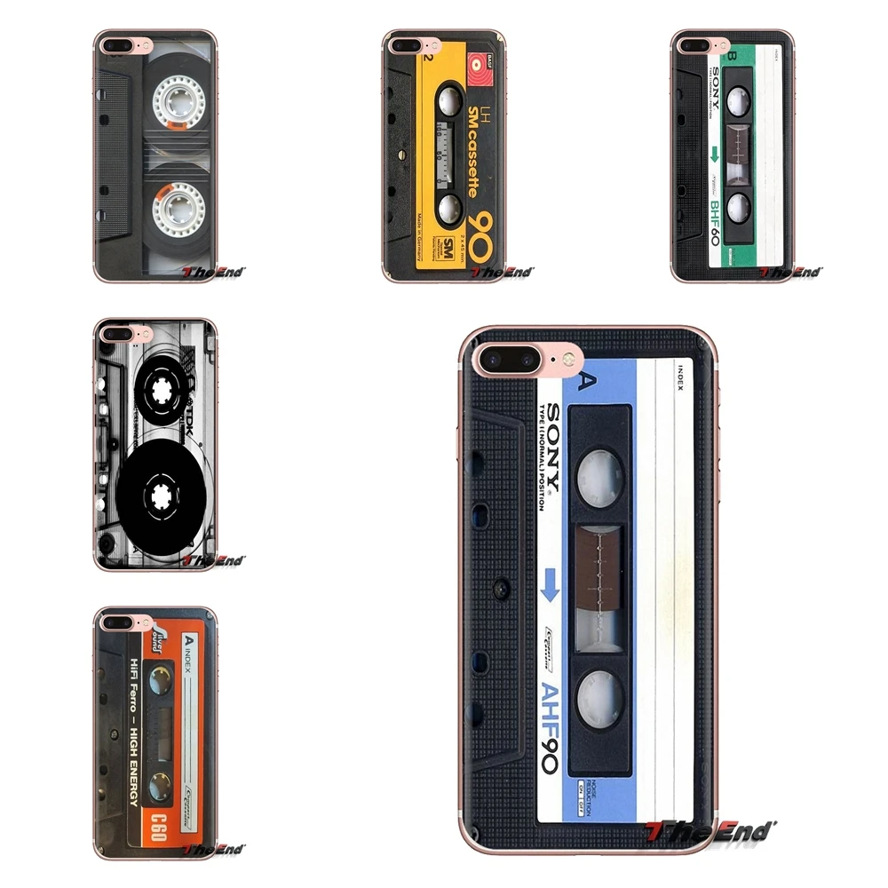 Прозрачные чехлы из ТПУ в стиле ретро со старыми боковыми лентами 3310 для Huawei Mate