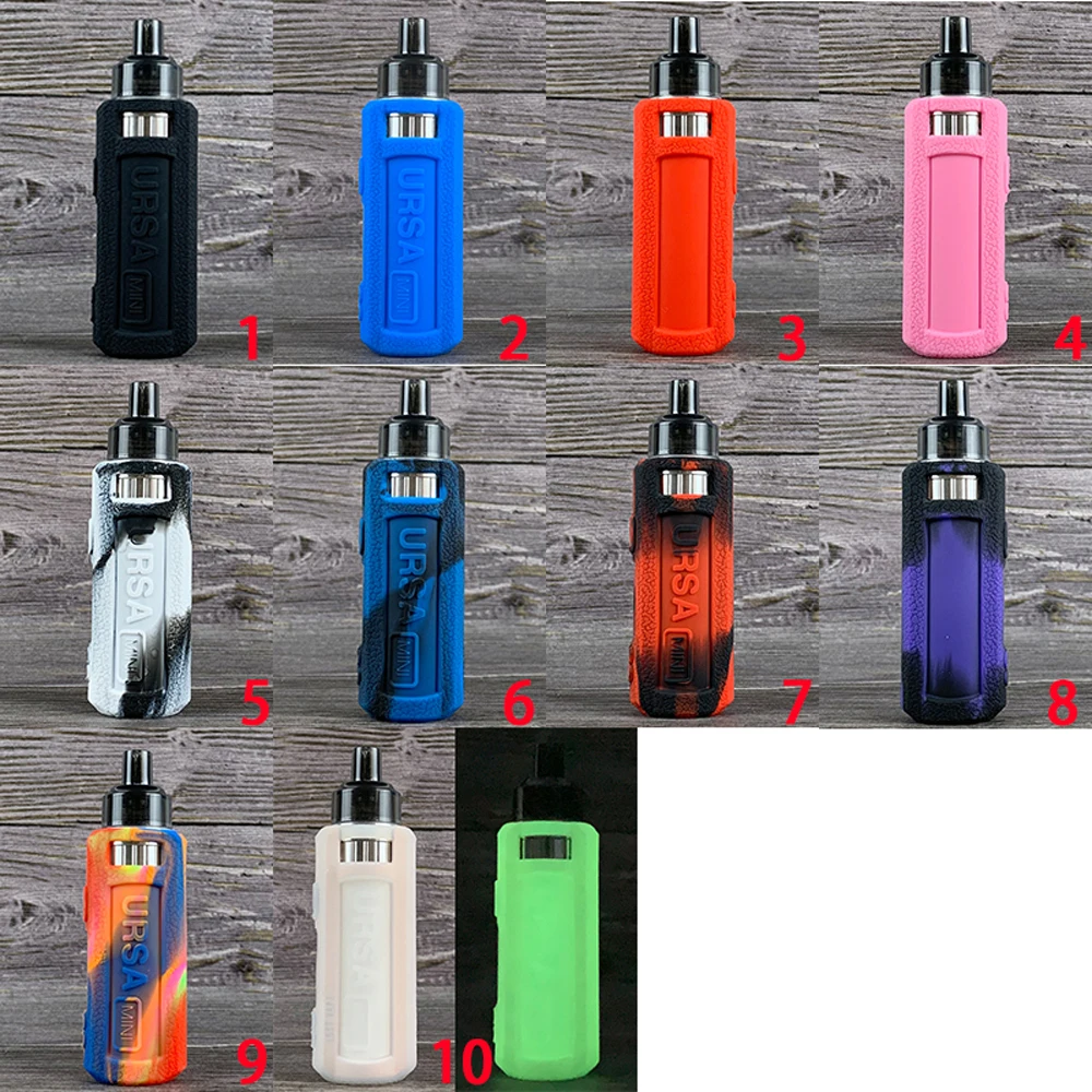 Текстурный чехол для LOSTVAPE URSA Mini 30 Вт резиновый силиконовый защитный гелевый