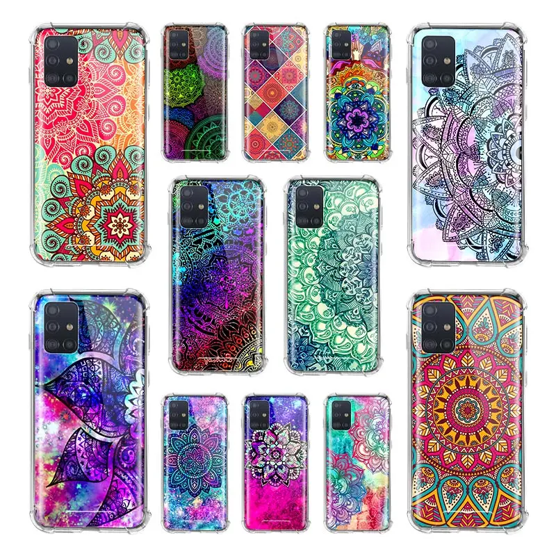 Чехол для Samsung A51 A71 M31s подушка безопасности чехол Galaxy S20 FE A21s A31 A41 A12 M51 мягкие чехлы