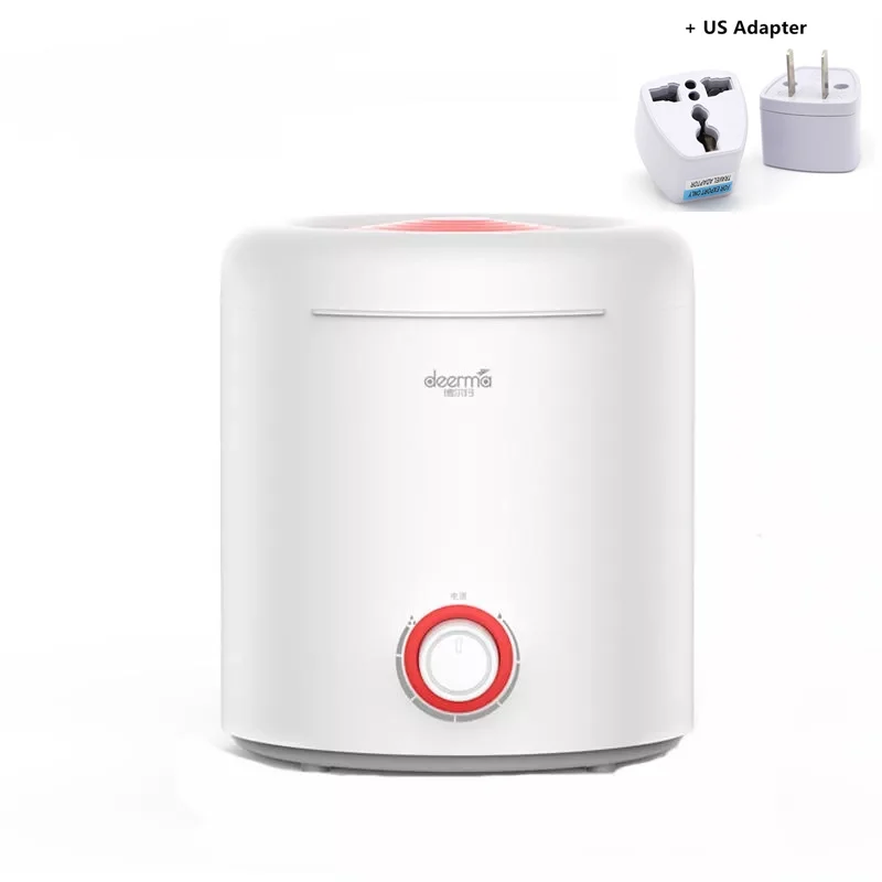 Add US Adapter Mi jia Deerma 2.5L Air Hu mi difier большой емкости добавить воду легко DEM-F300 бытовой немой домашний офис ароматерапия Hu mi ficador - Цвет: Add US Adapter