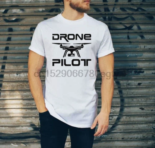 Футболка Drone Pilot DJI Phantom 3 4 Mavic Karma Повседневная 2 KSW UK Бесплатная крутая футболка pride