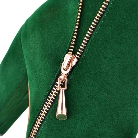 ENMAYER/бесплатная доставка большие размеры модные пикантные сапоги до колена на