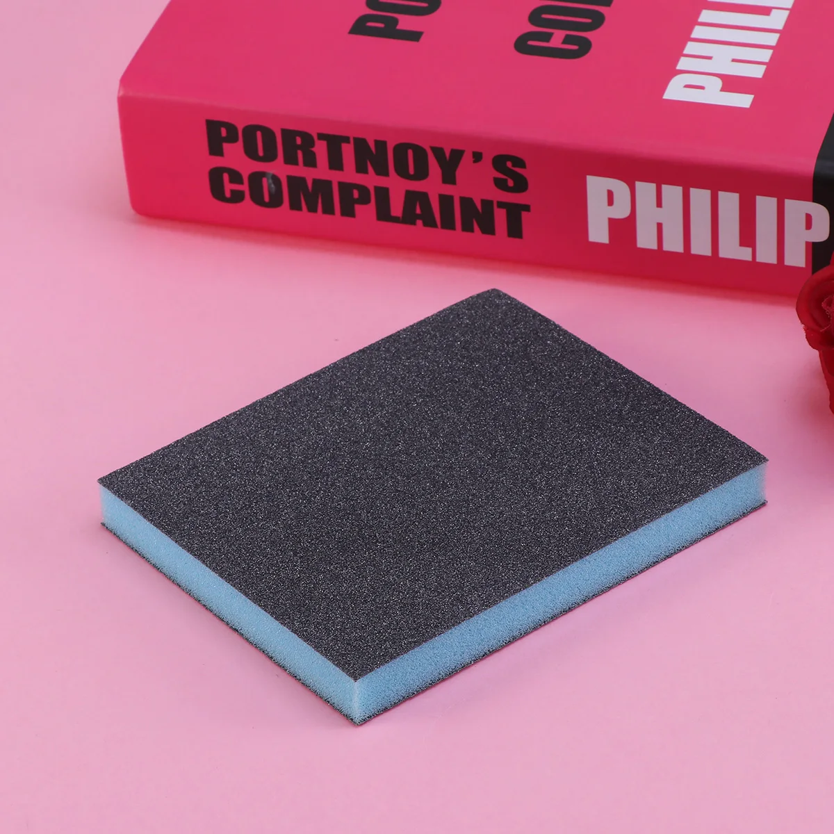 1 шт. карборунд наждачные губки для очистки скрубберов кухни бытовой (синий)|Губки