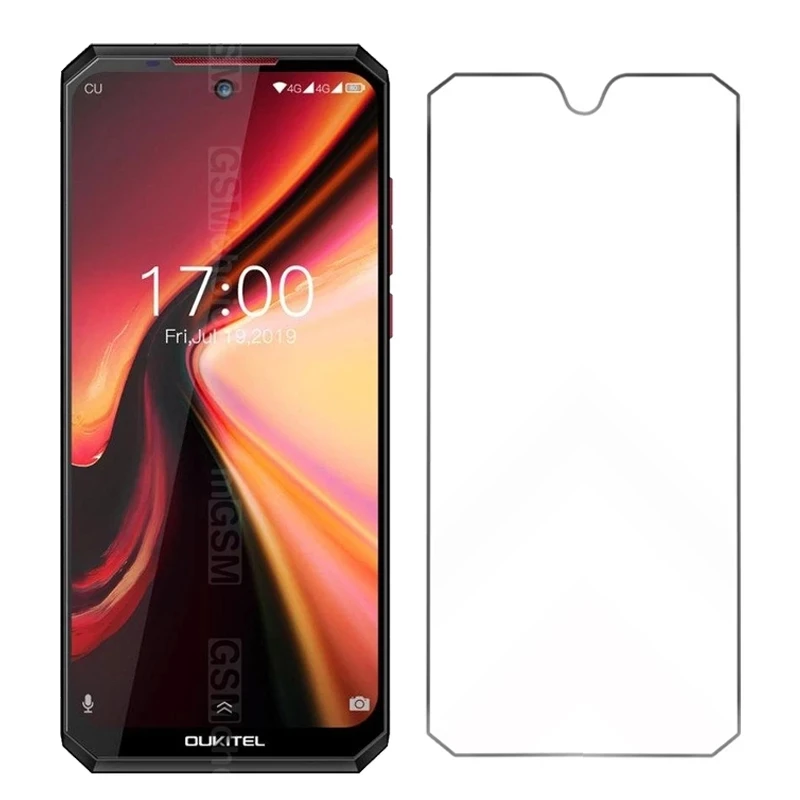 

10pcs tempered glass 2.5d 9h for oukitel wp 10 scratch proof screen protector for oukitel wp 10 protective film screen guard