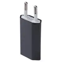 Black 5 В/1 а портативное зарядное устройство USB, ЕС вилка для электрической розетки, вилки, дорожный адаптер для iPhone X 8 7 6 samsung iPad, быстрая зарядка - Цвет: Black