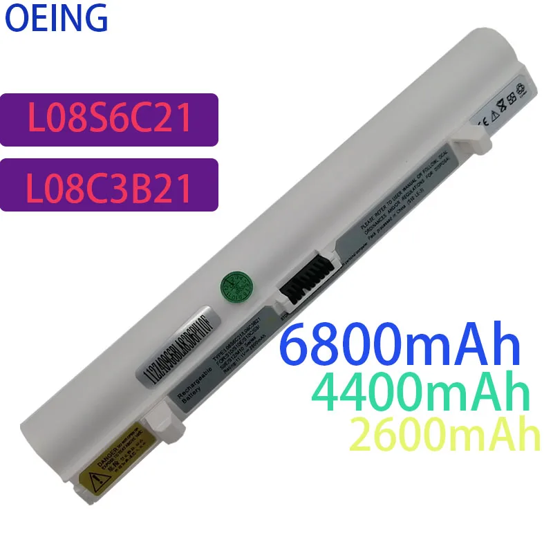 

New laptop battery for lenovo S9 S10 S10C S10e S12 L08C3B21 L08S6C21 L08S3B21 6clls Free shipping