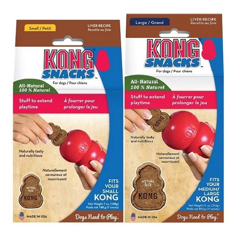 

KONG Stuff'N Liver Snacks Crunchy Dog Treats