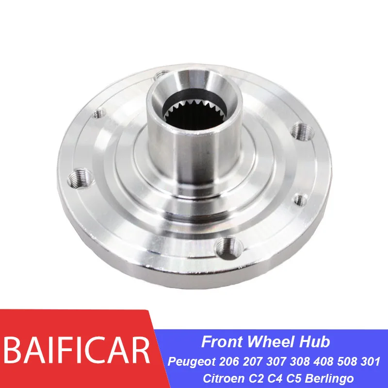 Baificar Совершенно новая ступица переднего колеса 330785 для Peugeot 206 207 307 308 408 508 301 2008