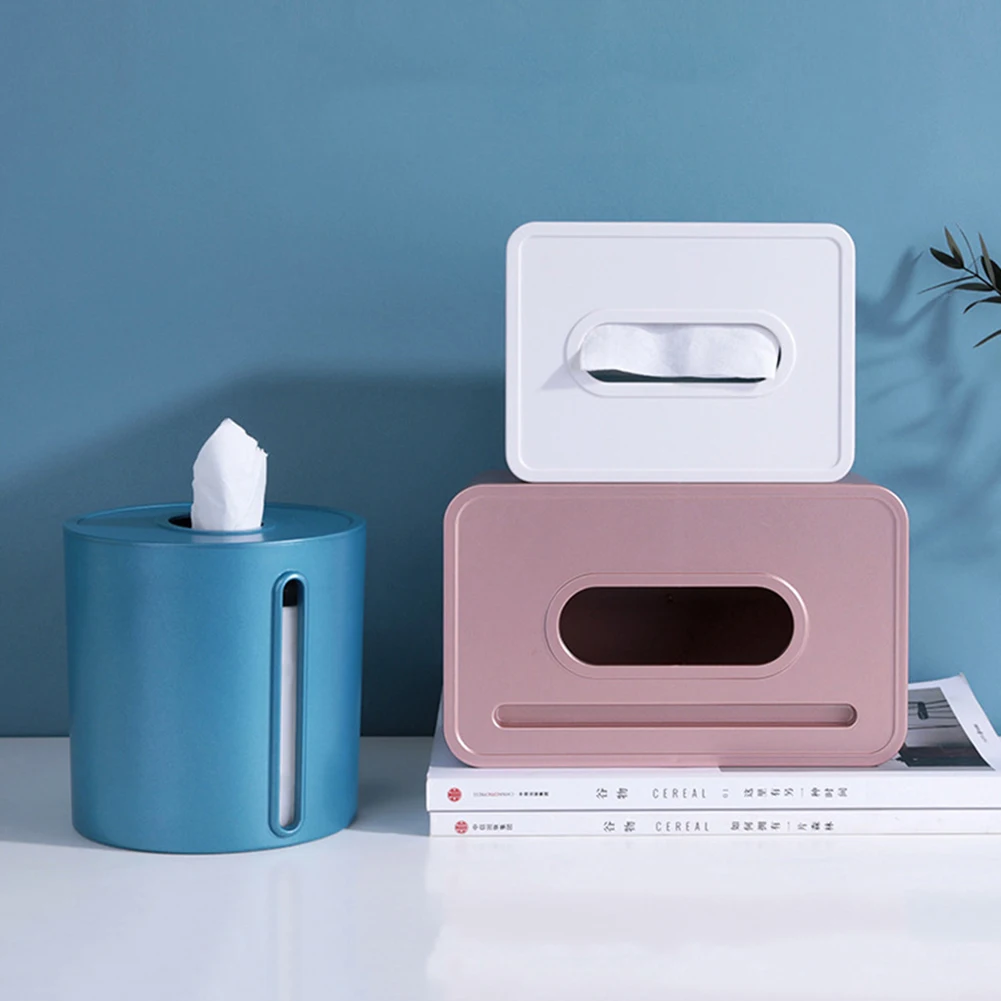 Бытовая полипропиленовая коробка для хранения салфеток чехол офиса отеля