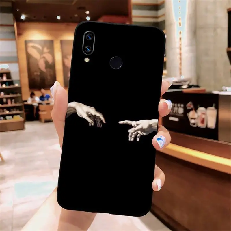 

Vintage Plaster Statue David aesthetic Art Phone Case For Xiaomi Redmi note 7 8 9 t max3 s 10 pro lite funda cover coque shell