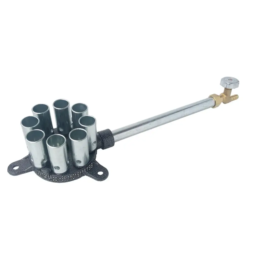 

8 burner gas stove burner,desktop outdoor gas stove,portable knob burner,high pressure stove,flatbottom stove,barbecue gas stove
