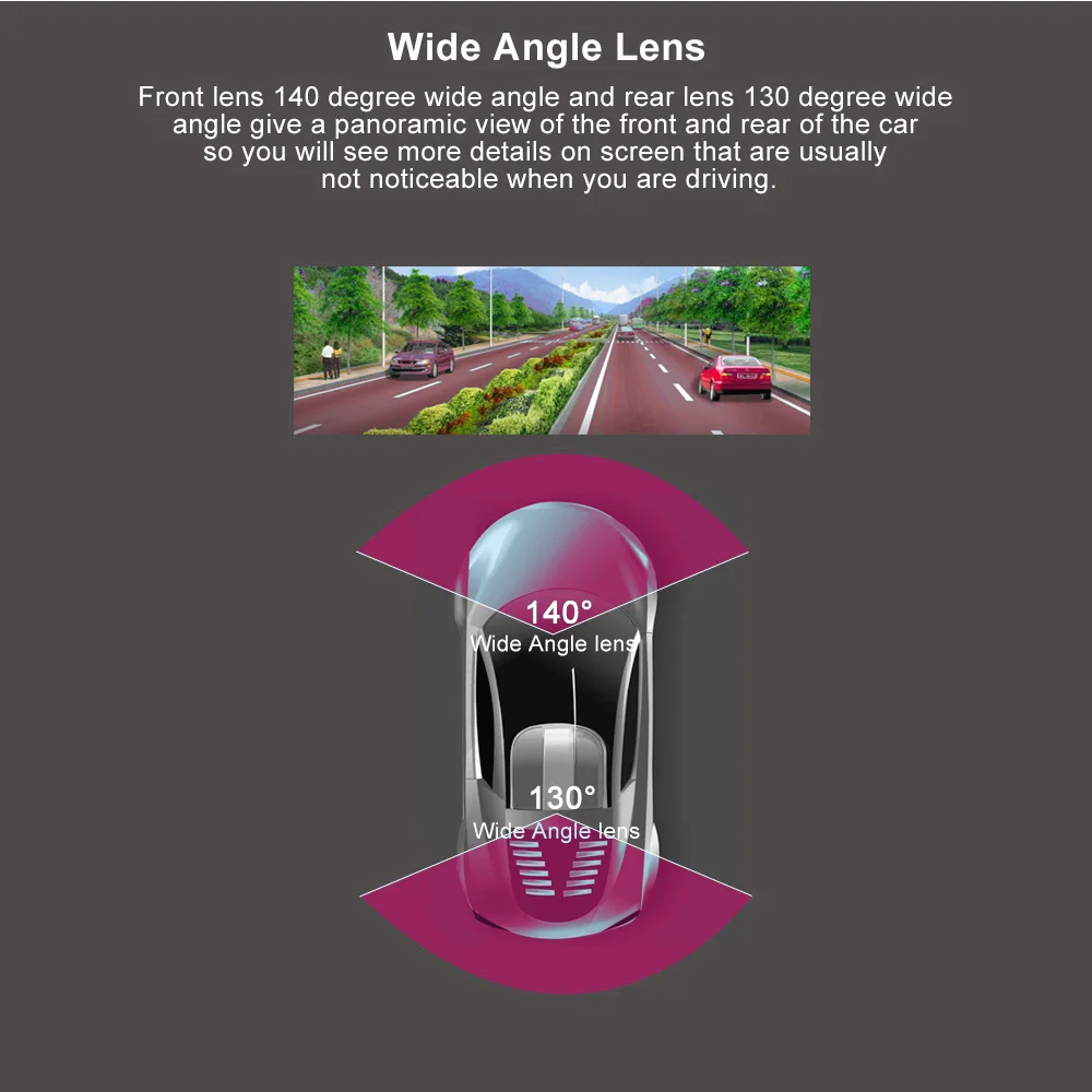 Conkim двухканальная Автомобильная камера + 720P заднего вида 1 5 &quotTFT LCD 140 градусов