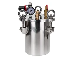 high quality 304 dispensing bucket 5l supports custom glue dispenser stainless steel pressure tank