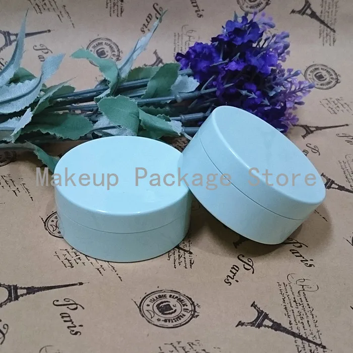 

10/20/30pcs 8-10g Empty Refillable Cosmetic Jar Pot Loose Powder Sifter Case With puff Face Cream Cosmetic Makeup Jar Container