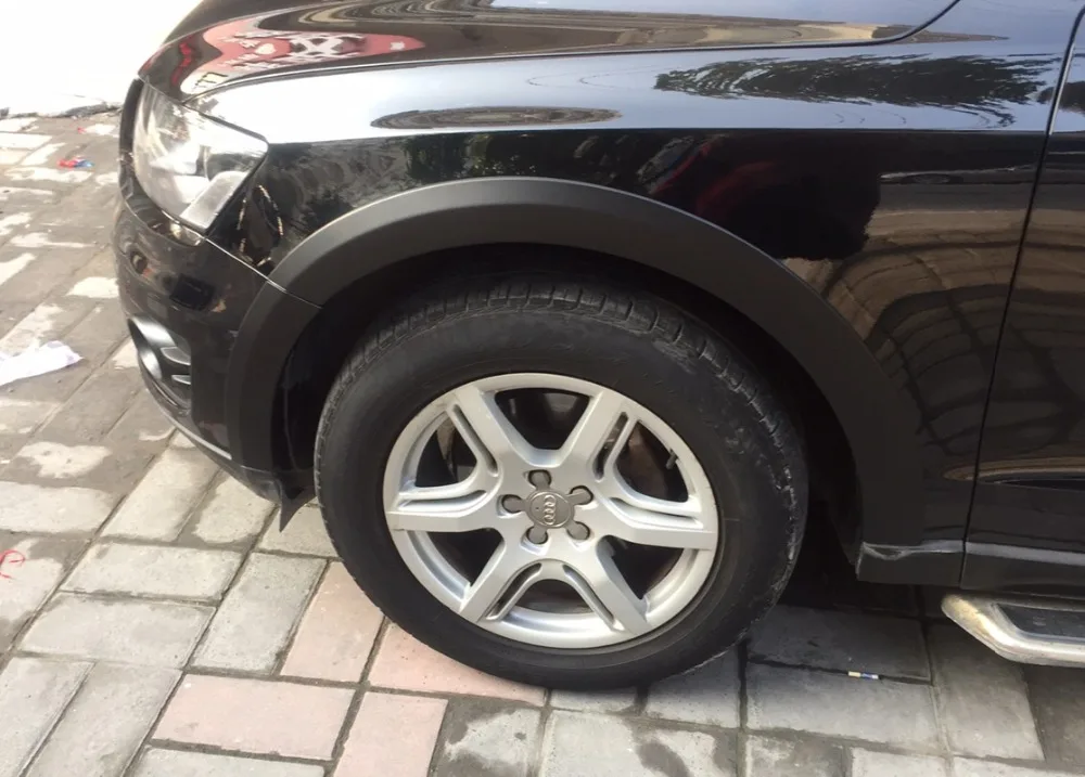 10 шт. автомобильные накладки для Audi Q5 2010 2015|arch trim|arched eyebrowarch wheel |