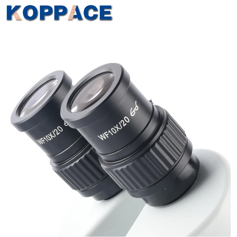 KOPPACE 3.5X-90X Binocular Stereo Lndustrial Microscope Eyepiece WF10X/20 WF20X/10 Rocker Bracket Mobile Phone Repair | Инструменты