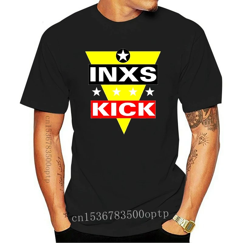 

New Vintage Inxs Kick Off Tour America Tour 80S T Shirt