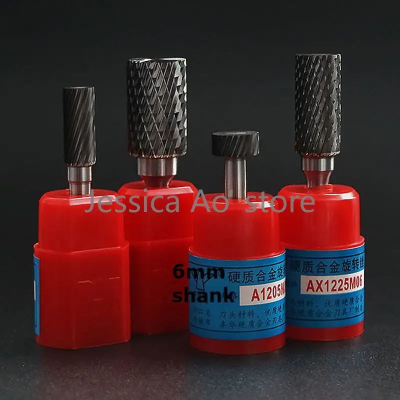 Цилиндрические концевые фрезы с верхним лезвием для плит Dremel резки дерева