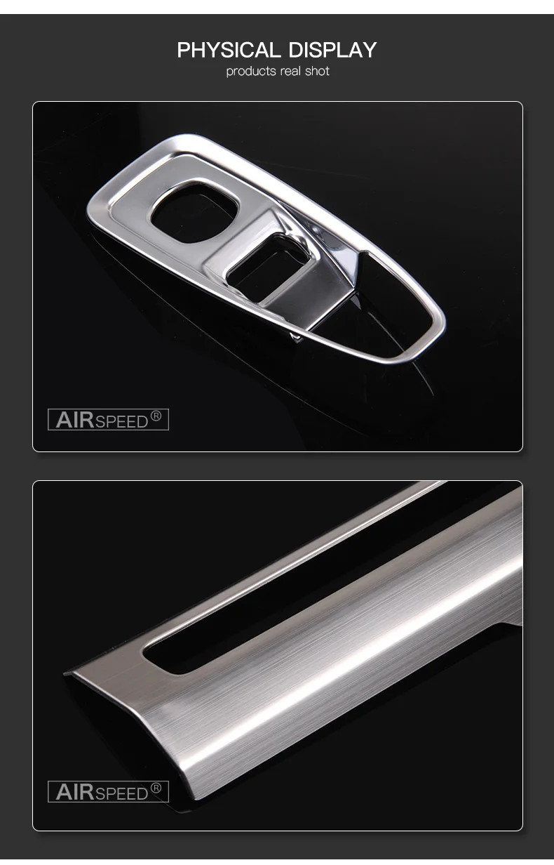 AIRSPEED хром ABS нержавеющая сталь для VOLVO XC90 аксессуары украшение автомобиля стикер Интерьер Литье