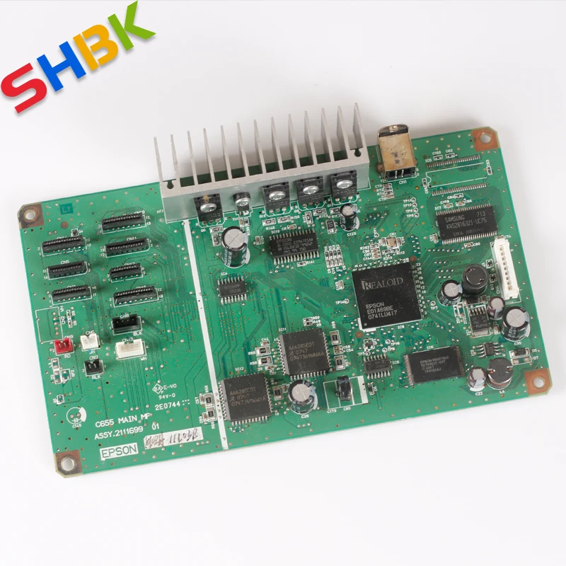 6 цветов A3UV панель управления принтером Epson R1390 материнской плате USB