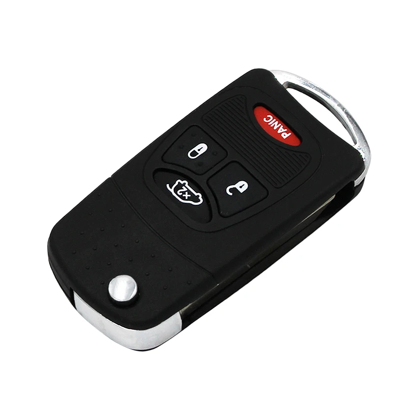 3 + 1/4 кнопки чехол для дистанционного ключа флип кейс брелок кармашек Chrysler 200 PT