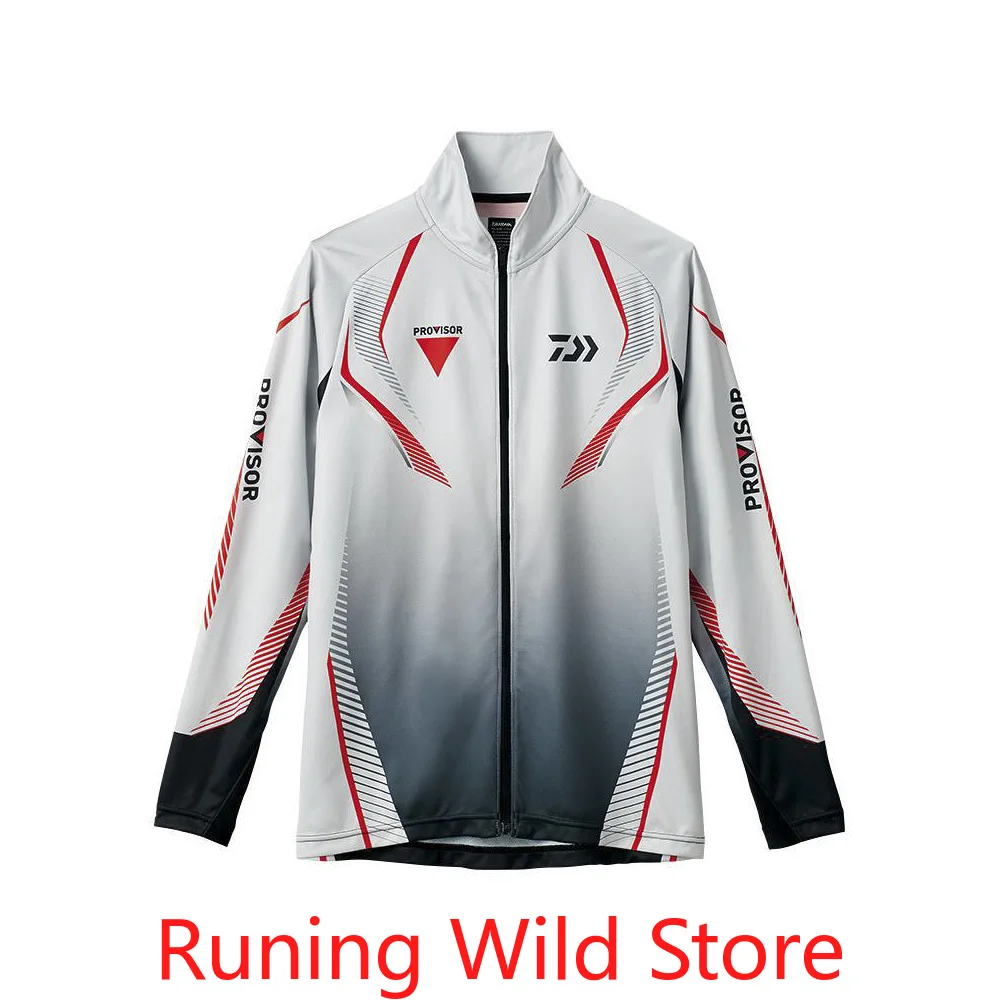 

Male Long Sleeves Fishing Coat Outdoor Sports Jersey Quick-Drying Fishing Sports Shirt Cloth
