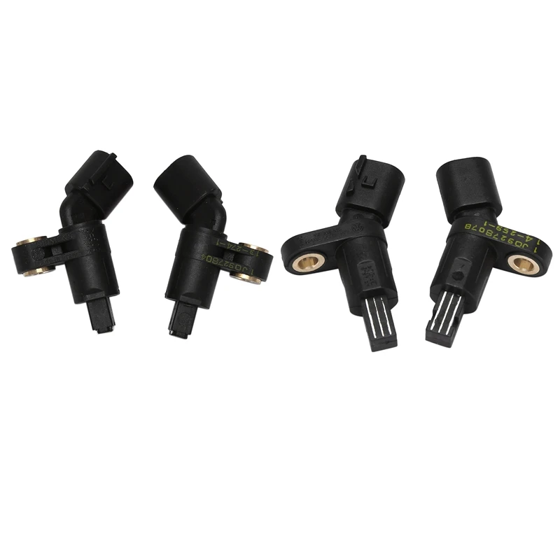 

Front Rear Left Right Wheel Speed Sensor Set Wheel Brake Speed Sensor Kit For-Polo Golf MK4 Jetta Caddy Bora Beetle A3