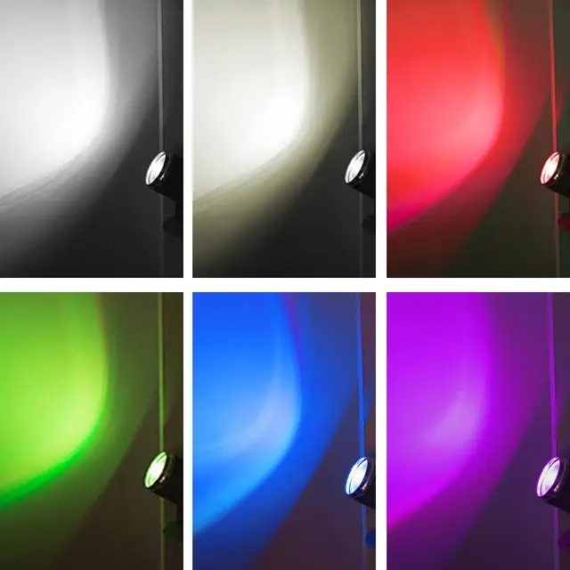 1W LED Stage Spotlight Lighting Effect Beam Light DJ Stage Mini Spotlight Lantern For KTV Bar Disco Flash LED Colorful Spotlight 3
