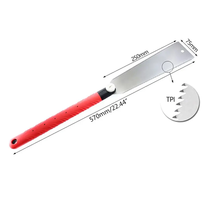 Ручная пила SK5 японская с 3 краевыми зубьями 65 HRC резец по дереву для Tenon древесины
