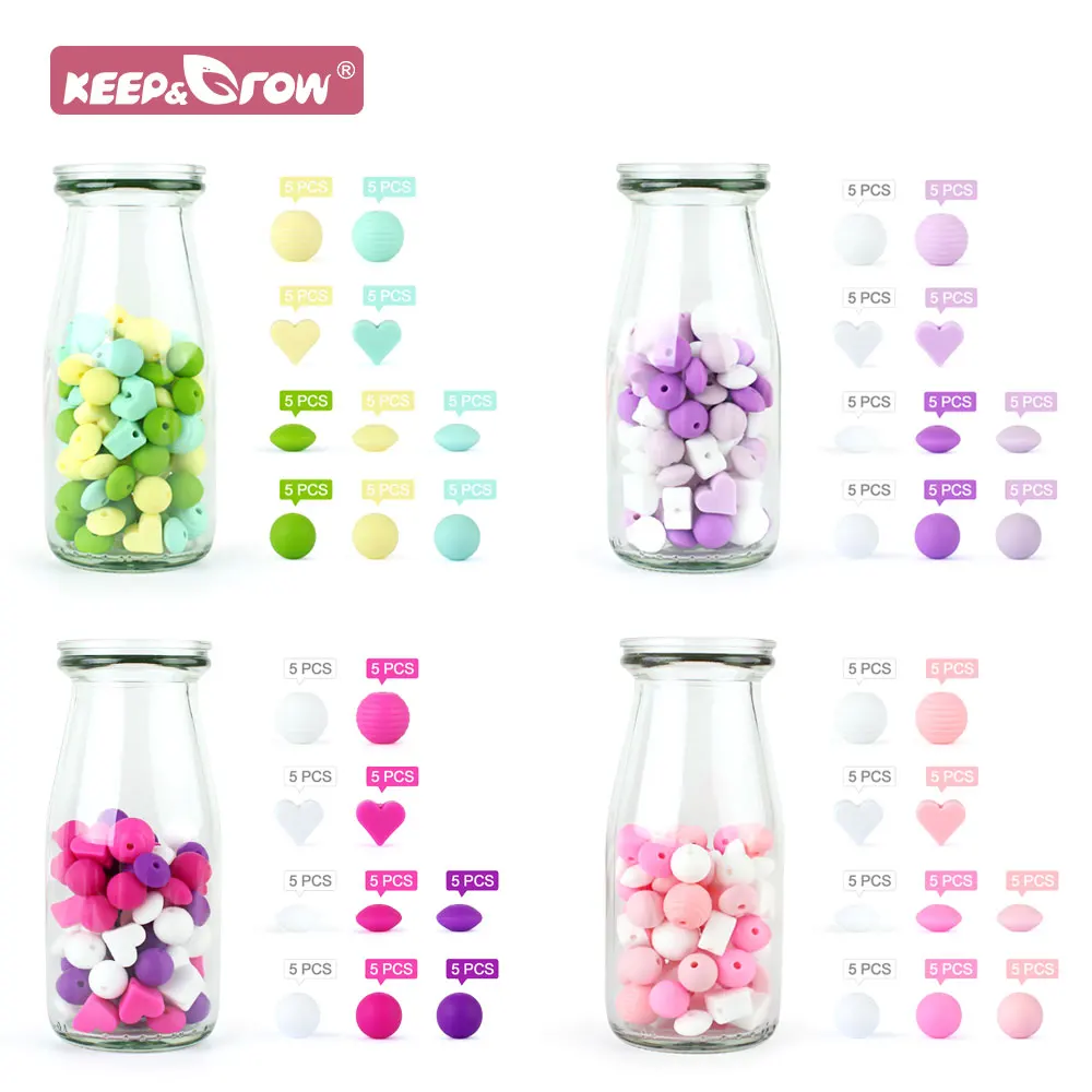 

50 шт., силиконовые бусины в виде спирали