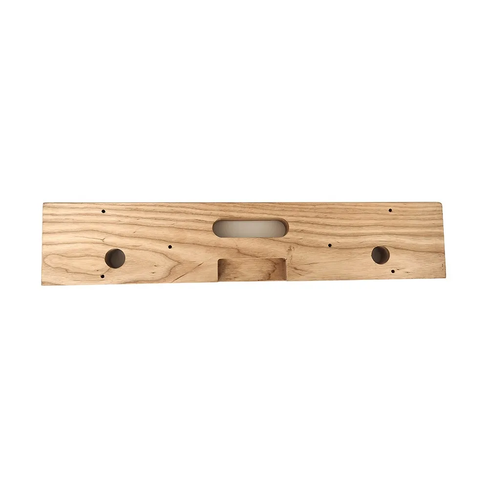 

Climbing Device High-quality Wear-resistant And Eco-friendly White Wax Solid Wooden Indoor Climbing Fingerboard