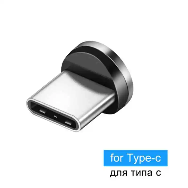 Магнитный кабель 3 в 1, кабель Micro USB type C для iPhone X 7, samsung, S10, Oppo, htc, LG, 1 м, 2,4 А, Магнитный адаптер для зарядного устройства, кабели для телефонов