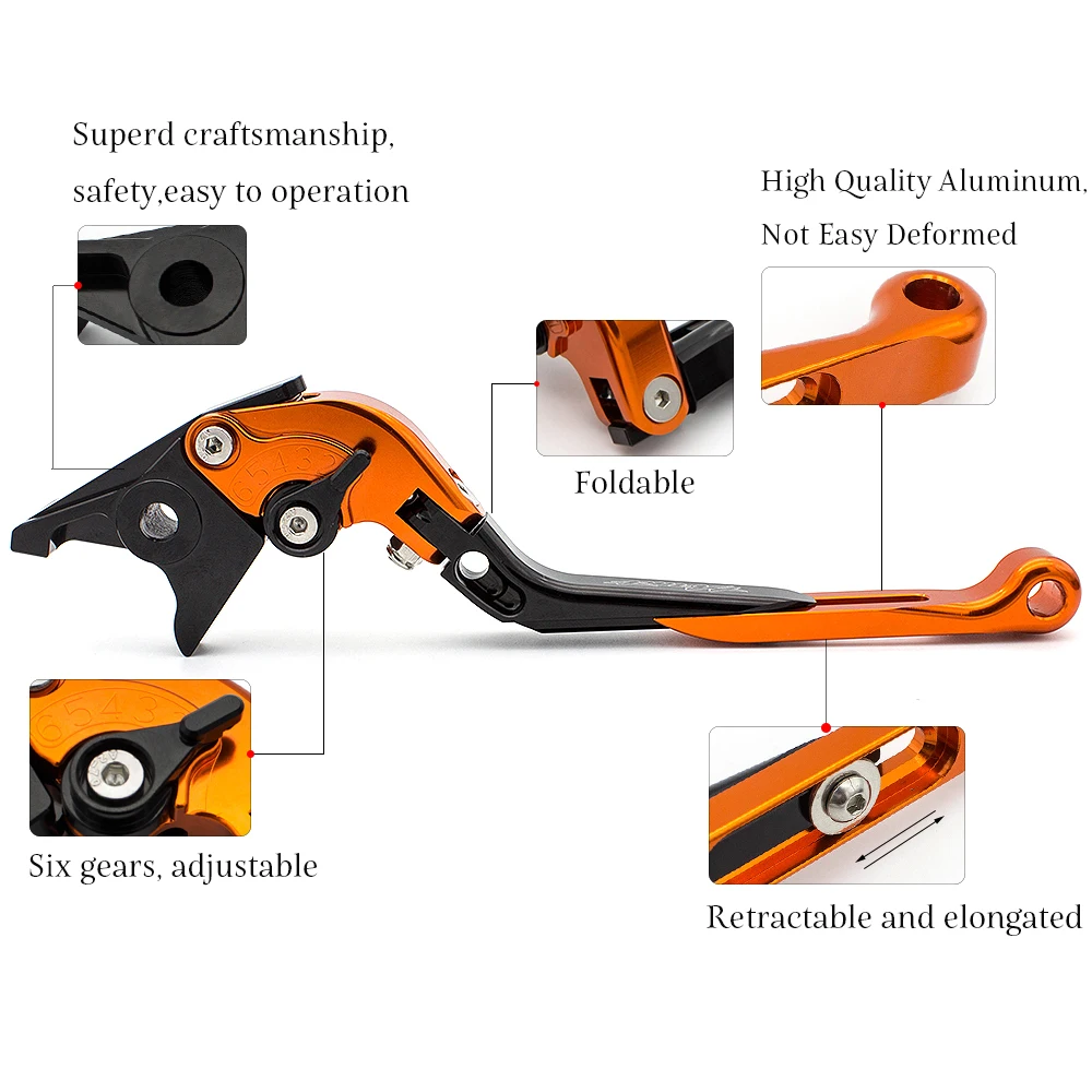 Рычаги тормозной муфты CNC для мотоциклов Honda CB599 CB600 CB 599 600 HORNET 1998-2006 | Автомобили и