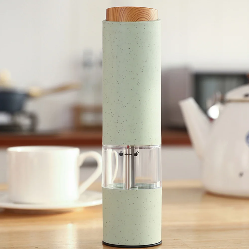 

2pcs Electric Pepper Grinders Kitchen Pepper Grinding Tools without Battery