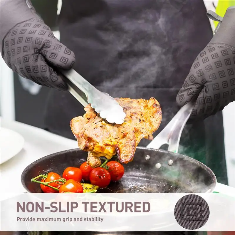 Homemaxs 2 шт. из хлопка и льна предохранительная перчатка теплозащитные варежки