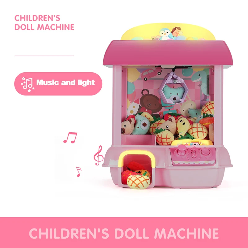 Игровой захват с монетами для кукол игровой автомат аркадных игр конфет кран