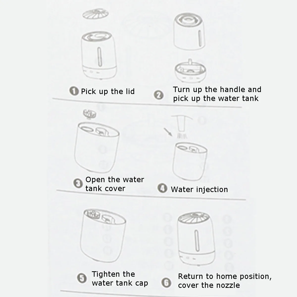 

Home Air Humidifier Aroma Diffuser Essential Oil Ultrasonic Fog 5l Quiet Aroma Mist Maker Led Touch Screen Home Water Diffuser