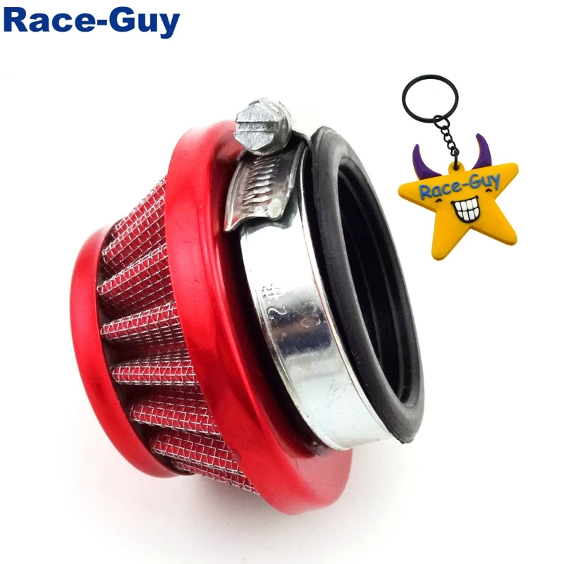 Стальной воздушный фильтр 44 мм для 2 тактного карбюратора двигателя 47cc 49cc