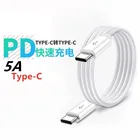 Кабель USB C-USB C PD 60 Вт для Samsung S 20 10 Note10 Note9, быстрая зарядка USB c для Macbook Air HUAWEI P20 P30 Pro