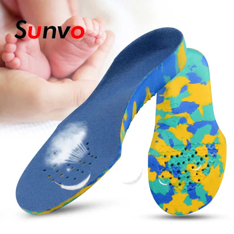 

Kid Orthotics Insoles for Children Flat Foot Arch Support Shoes Pads O/X Leg Feet Valgus Orthopedic Insole FlatFoot Sport Soles