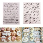 Инструмент для торта, алфавит, резак для печенья, тиснение, ручной штамп, форма для резки сахара, форма для украшения рождественской помадки, сахарной мастики, Лидер продаж