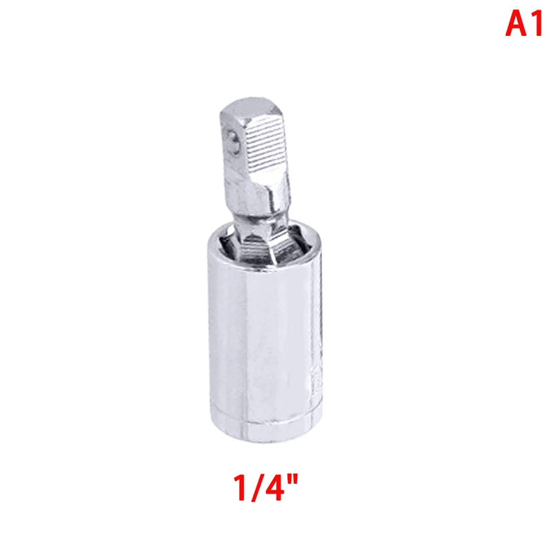 

Universal 1/4" 3/8" 1/2" Joint Set Ratchet Angle Extension Bar Socket Adapter Manual and Pneumatic 360 Rotary Adapter