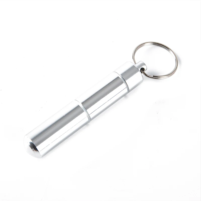 

Aluminum Alloy Cigarette Box Waterproof Pill Toothpick Capsule Holder